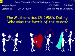 ppt - CMU School of Computer Science