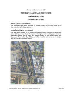 Planning and Environment Act 1987