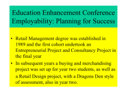 Consultancy Project - Bournemouth University Research Online