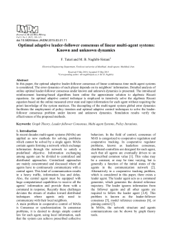 Optimal adaptive leader-follower consensus of linear multi