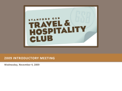 2007 INTRODUCTORY MEETING