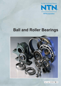 Ball and Roller Bearings