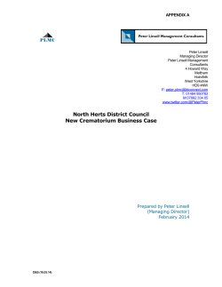 Page 1 APPENDIX A March 6, 2014 North Herts District Council