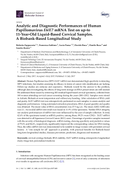 Analytic and Diagnostic Performances of Human