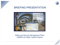 Safety Meeting - April 18, 2007