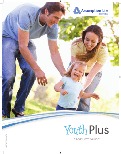 PRODUCT GUIDE - Assumption Life