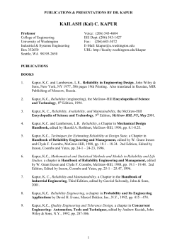 Publications - University of Washington