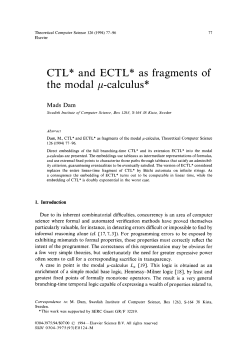 CTL* and ECTL* as fragments of the modal p-calculus