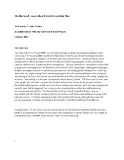 The Harwood Forest Project
