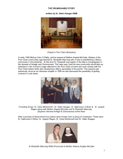 printable version - Congregation of the Sisters of Mercy