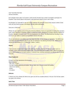 Florida Gulf Coast University Campus Recreation