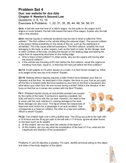 Problem Set 4 - Cabrillo College