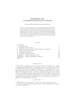 i! : sSet dSet - Institut de Math&eacute;matiques de Toulouse