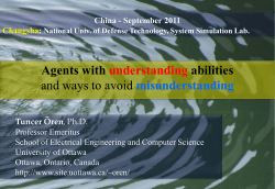Agents with understanding abilities