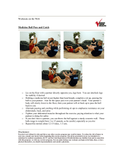 Medicine Ball Pass - Check Your Health