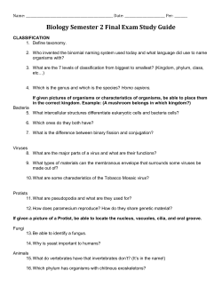 Standard 8_ Speciation