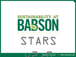 Entrepreneurship is* Sustainability at Babson College