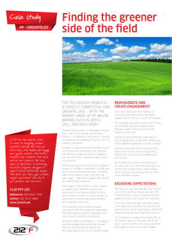 Finding the greener side of the field