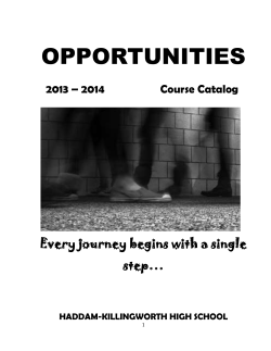 Opportunities Book 2013-2014 3pm