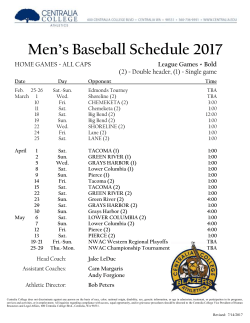 baseball - Centralia College