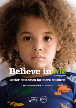 Better outcomes for more children