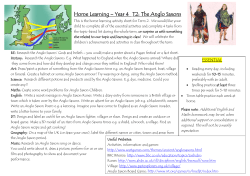 The Anglo Saxons