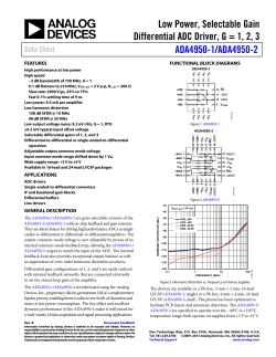 ADA4950-1 - Analog Devices