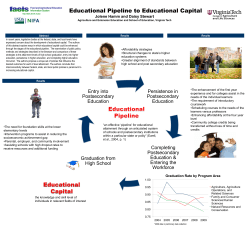 Educational Pipeline to Educational Capital - faeis