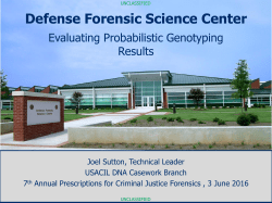 Expeditionary Forensic Division (EFD