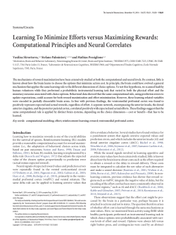 Learning To Minimize Efforts versus Maximizing Rewards