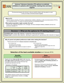 Selection of the best available studies(as of January