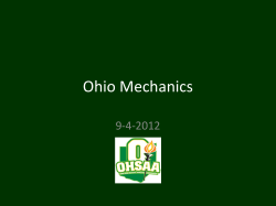 OWVFOA Meeting 9-4