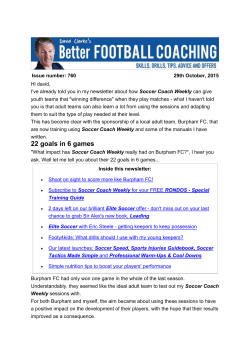 Elite Soccer: Professional Warm-Ups and Cool Downs