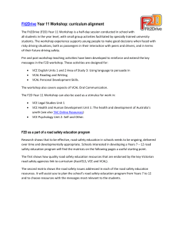 Road Safety Education Secondary Resources &ndash; Links to