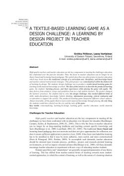 50 a textile-based learning game as a design