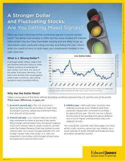A Stronger Dollar and Fluctuating Stocks: Are You