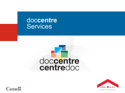 05 CMHC - Xerox DocuShare