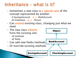 08 Inheritance and Interfaces - Rose