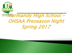 Spring 2017 - Parma City School District