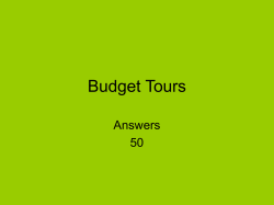 BudgetTours