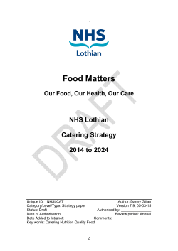 Draft Catering Strategy Paper V7.9 05-03-15