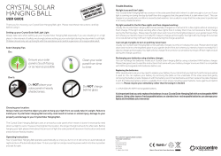 Crystal Instructions