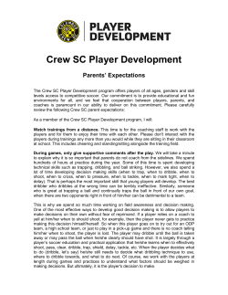 Crew SC Player Development - Columbus Crew Youth Development