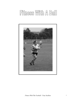 Fitness With The Football