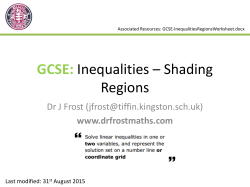 GCSE-InequalityRegions (Slides)