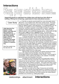 Stay, Play and Take Home