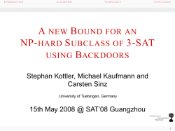 A new Bound for an NP-hard Subclass of 3