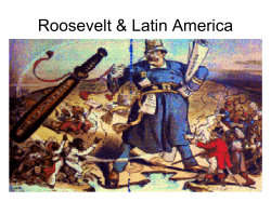 Roosevelt and Latin America