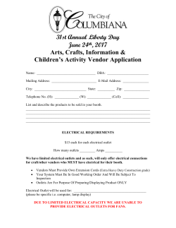 Liberty Day Arts-Crafts Application 2017