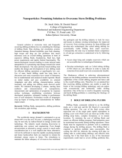 Nanoparticles: Promising Solution to Overcome Stern Drilling